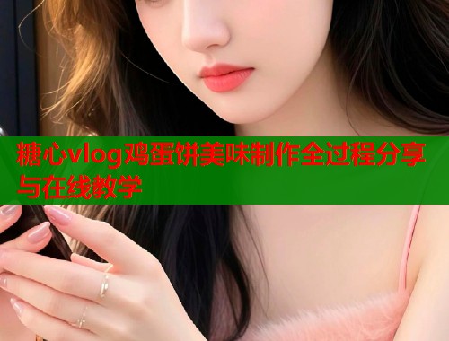 糖心vlog鸡蛋饼美味制作全过程分享与在线教学